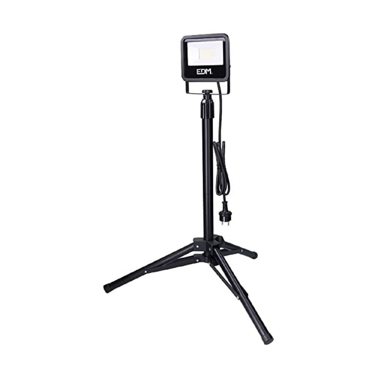 Faretto Proiettore Led Con Treppiede Da 30 W 2370 Lm 4000 K Luce Diurna Serie Edm-image
