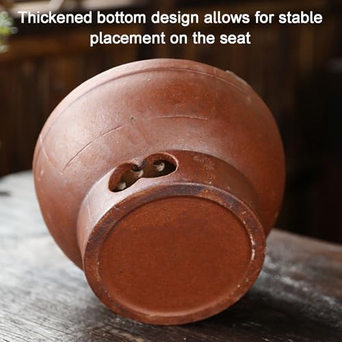 Poêle à charbon de bois portable en argile pour barbecue de table et thé
