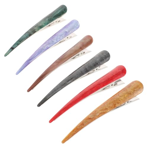 VINTORKY Pinzas De Pelo Acrílicas Grandes De Para Mujeres Accesorios Decorativos De Cabello En Colores Mixtos Clips Para Coletas y Peinados Elegantes
