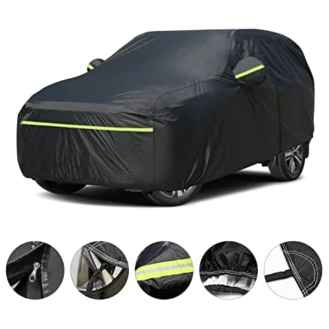 for Nissan Rogue Full Car Cover Waterproof All Weather, Outdoor Car Covers Windproof Heavy Duty Waterproof Protection Compatible with 2008-2022 Nissan Rogue SUV Cover