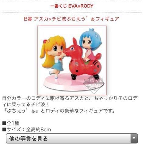 アウトレット 美品 EVA RODY 一番くじ ぷちえう゛ぁ エヴァンゲリオン