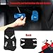 PACLVIO 2PCS Non-Slip Car Pedal Covers, Premium Aluminum Alloy Gas and Brake Pedals Covers for Safe Driving, Automatic Transmission Pedal Covers Replacement Kit, Universal Car Accessories for Most Car