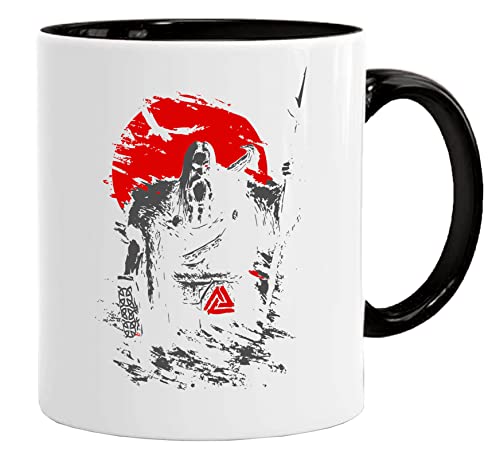 Odin Norse Warrior Viking Mug | Coffee Tea Mug for Breakfast/Birthday Presents for Dad/Uncle/Mam