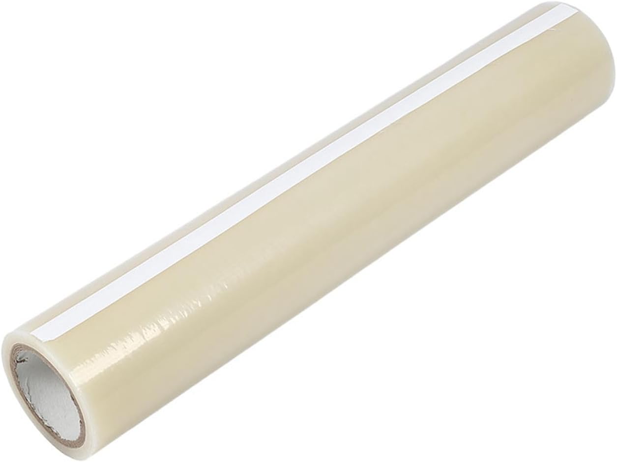 Carpet Protector Film, an Essential Low Tack Polythene Film for Stairs, Decorative Spills and Moving House, Fast Installation and Removal, 60cm x 100m Roll