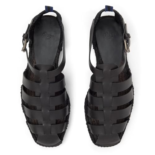 Castañer Men's Pietro Leather Fisherman Sandals4