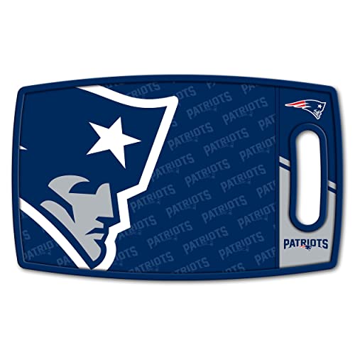 Image of YouTheFan NFL New England Patriots Logo Series Cutting Board