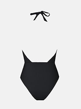 Buy CUPSHE One Piece Swimsuit for Women Front Cross Halter