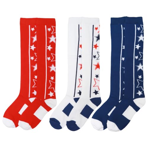 Image of Angelina Novelty Assorted KNEE HIGH Women's Kids Girls Socks