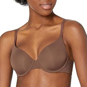 Amazon-Essentials-Womens-Big-Classic-Underwire-T-Shirt-Bra Amazon Essentials Women's Classic T-Shirt Bra, Brown, 34C