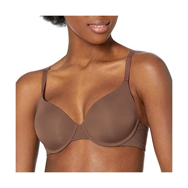 Amazon-Essentials-Womens-Big-Classic-Underwire-T-Shirt-Bra Amazon Essentials Women's Classic T-Shirt Bra, Brown, 34C