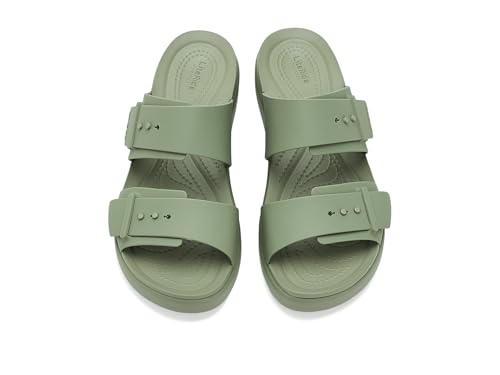 Image of Crocs Women's Brooklyn Buckle Low Sandals