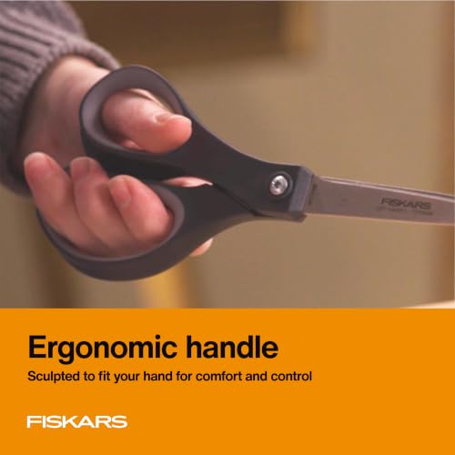 Fiskars 8" Left-Handed Titanium All Purpose Scissors for Office - image 8