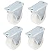 Produktbild sourcing map 4PCS Möbel Trolley 2,5cm rund einzelner Rad 360Grad Caster