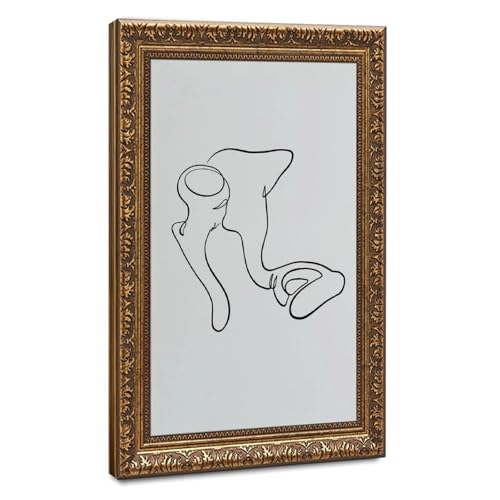 Poster anatomie oreille art auditif décoration murale salon et chambre toile 20,3x30,5cm
