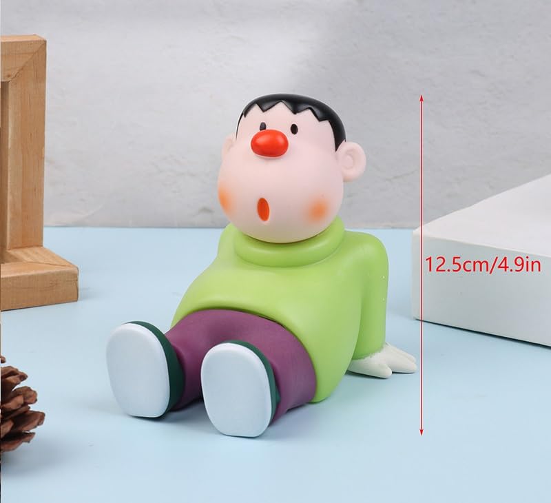 Image of Gifts- Doremon Fat Action Figure Toys for Car Dashboard, Study Table, Office Desk Decoration - Gift for Fans and Collectors, Sitting