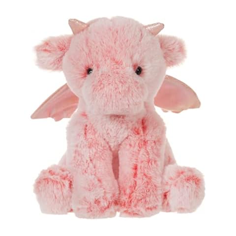 Apricot Lamb Toys Plush red dragon Stuffed Animal Soft Cuddly Perfect for Child (red dragon, 10 Inches … Cover