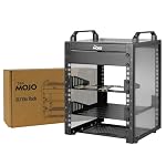 Tecmojo – Tecmojo 10 Zoll 6HE 200mm Tief Desktop-Mini-Rack, Netzwerk-S