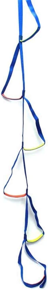 Rock-N-Rescue Climbing Etrier – 4 Step Nylon Aider Ladder with Tubular Webbing for Tree Work, Rock Climbing, Bouldering, Rescue, Hunting, and Firefighter Gear – Lightweight Etrier for Vertical Access