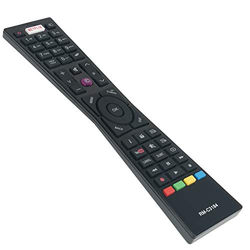 VINABTY RM-C3184 Replacement Remote Control fit for JVC TV LT-32VH52K LT-39VF52J LT-43VF52J LT-55V93JU LT-24VH52J LT-32VF52J LT-32VH53I LT-49VU72K LT-49VU800 LT-55V72AU LT-55V73AU LT-55VU800 - Image 3