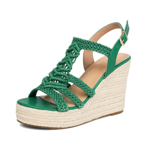 Image of Espadrille Wedge Sandals for Women Platforms & Wedges