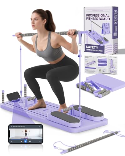 Pro Foldable Pilates Board & Reformer Machine AH-Pilates Board-605