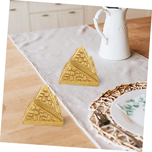 Pyramides décoratives en résine Healvian pour sublimer votre décoration de table - 3