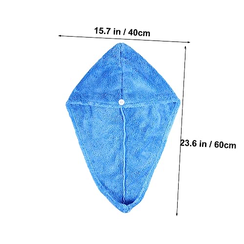 minkissy 6 Pçs Touca De Banho De Cabelo Grande Touca De Banho Toalhas De Tingimento De Cabelo Envolt