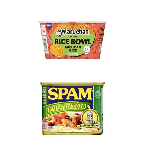 SPAM Jalapeño and Maruchan Microwavable Rice Bowl, Mexican Flavor Bundle image 2