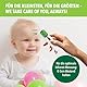 IEA Green Digitales Fieberthermometer für Babys, Kinder & Erwachsene, Infrarot Thermometer zur Fiebermessung, Fieberalarm, Stirnthermometer Kontaktlos, Fiebermesser vielfältig einsetzbar