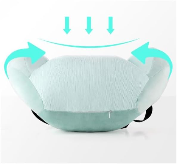 Soft Suede Backrest Lumbar Support Pad Office Chair Long mterm Sitting Pillow