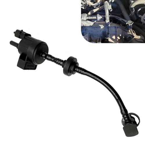 Fiknonk 1 PC EVAP Purge Valve High Temperature Resistant Vapor Canister Purge Solenoid Replacement OEM 55573017 PV704 2M1338 55576071 0280142 (Black) Compatible with Chevrolet Cruze (Black)