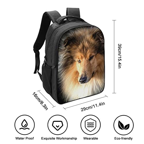 Mochila de moda para adolescentes cool wolf gran capacidad 2