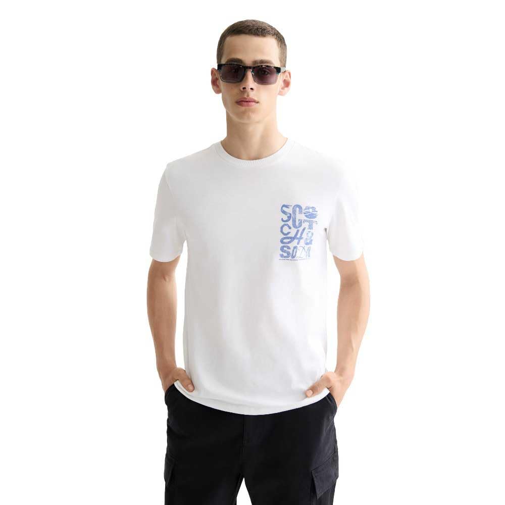 Regular Fit Left Chest Logo T-Shirt Bright White