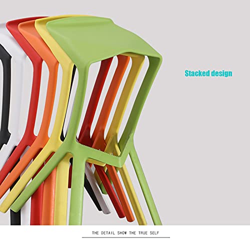 Pzj-Bar Stools Padded Bar Chairs Kitchen High Stools Supported Legs For Breakfast Bar, Counter, Kitchen And Home,Red #TOP3