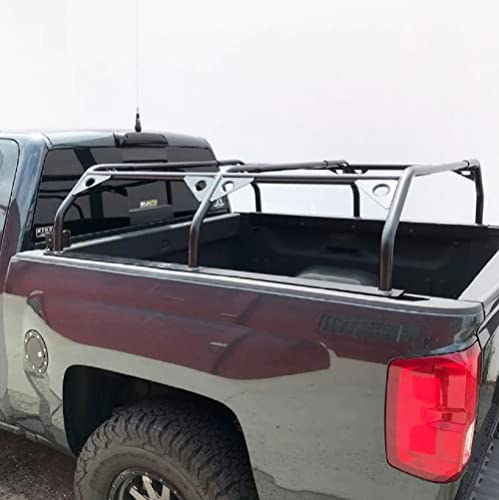 Tuff Stuff 51' Roof Top Tent Truck Bed Rack Adjustable Powder Coated Black TS-UBR-PDR-51