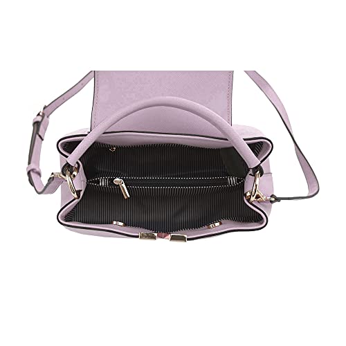 Image of EVVE Women's Small Satchel Bag Classic Top Handle Purses Fashion Crossbody Handbags with Shoulder Strap
