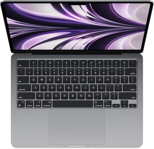 Image of Apple 2022 MacBook Air with Apple M2 Chip, 13-inch, 16GB RAM, 1TB SSD Storage, Space Gray (Renewed)