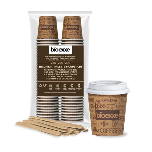 Kit 450 Bicchierini Caffè Plastica + 450 Palettine + 450 Zuccherini - Accessori Per Bar E Ufficio - Foto 2