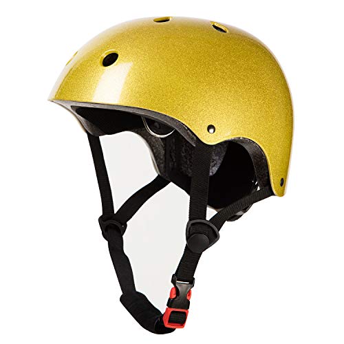 OUWOR Kids Skateboard Helmet for Boy and Girl, CPSC Certified Lightweight Adjustable, Multi-Sport