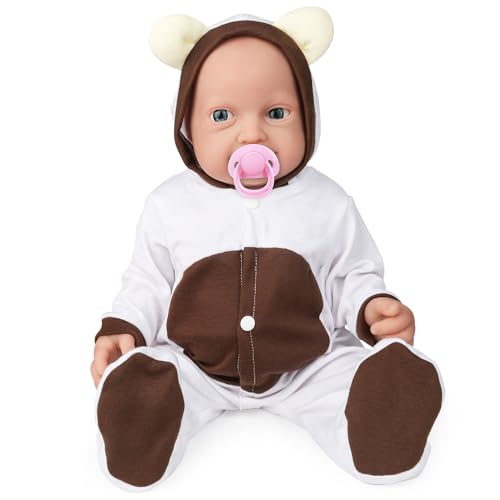 Muñeca Reborn de Silicona 14 Pulgadas Pesada 4 lb miniatura 1