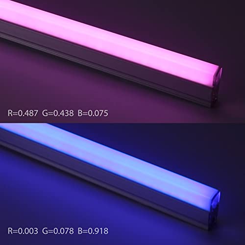 Goslarlit Led Garage Light Blue & Pink,Plug & Play Colorful Ambient Honeycomb Lighting,Diy Linkable Room Lights For Bedroom,Gaming Room,Gym(5 Hex Lights) #TOP6