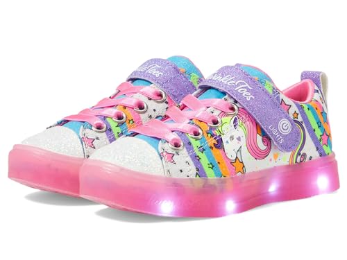 Skechers Girl's Toe-Twinkle Sparks Ice 314783l (Little Kid) Sneaker