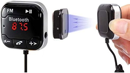 WESTLINK Wireless Bluetooth Car Kit/FM Transmitter with LCD Screen/Hands Free Calling/Dual USB Car Charger/Magnetic Base Included