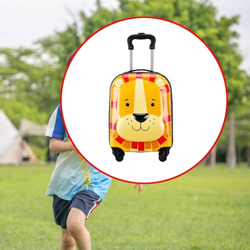 18 Inch Kids Luggage with 4 Wheels Gift Travel Case Hard Shell Luggage3