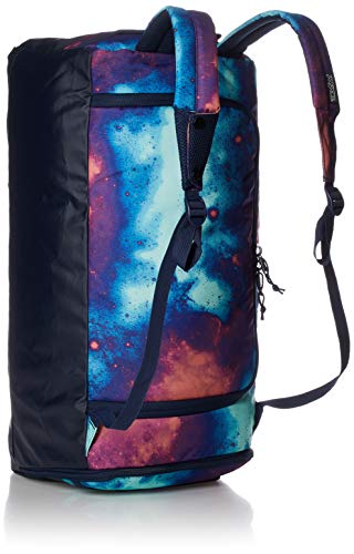 JanSport Good Vibes Gear Hauler 56 - Durable Duffle and Backpack Travel Bag, Outer Space, 56L