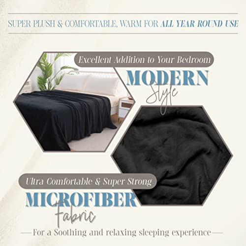 Elegant Comfort Luxury Velvety Fleece Blanket #TOP27