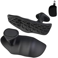 1 Paar Anti Rutsch Fitness Handschuhe Herren Damen Ergonomische Gummi Gym Grips Atmungsaktive Trainingshandschuhe für Powerlifting Klimmzüge Bodybuilding Fitness und Crosstrainin, Fitness Zubehör