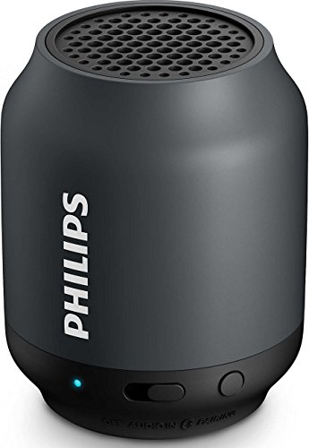 Philips BT50B Portable Wireless Bluetooth Speaker, Black