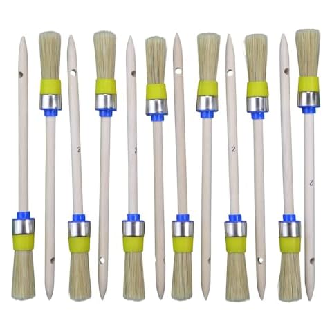 ROTIX 93621 Pack of 12 Round Paint Brushes Size 2 Cover