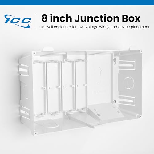 Boîte de jonction ICC 20,3 cm boîtier électrique haute résistance ICRDSMMBE8
